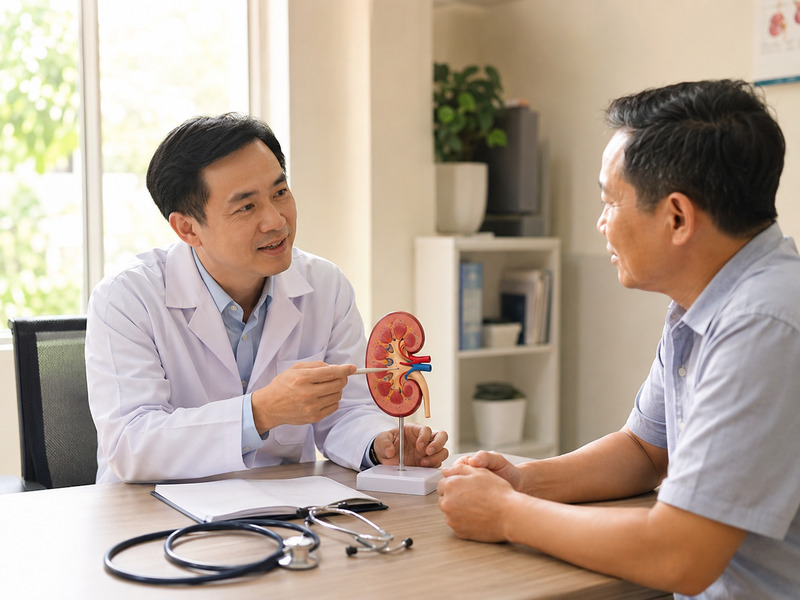 Bác sĩ tư vấn triệu chứng bất thường về thận cho người bệnh