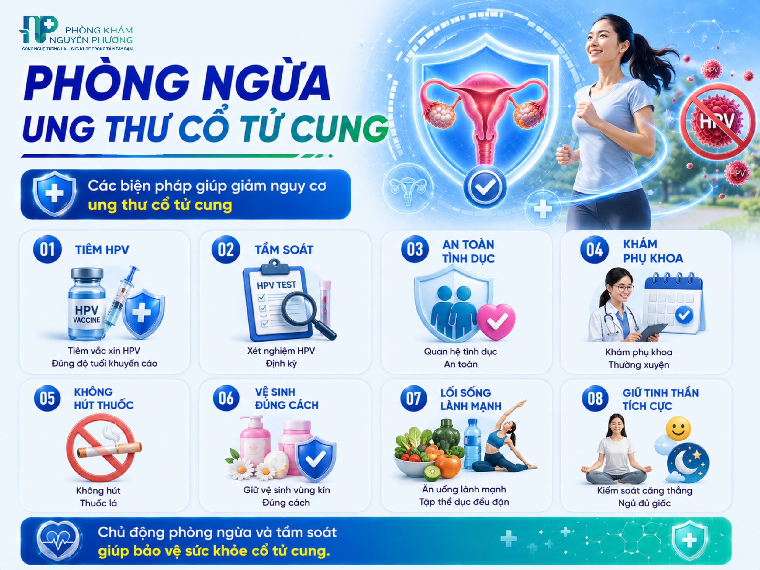 Những biện pháp phòng ngừa ung thư cổ tử cung hiệu quả hiện nay