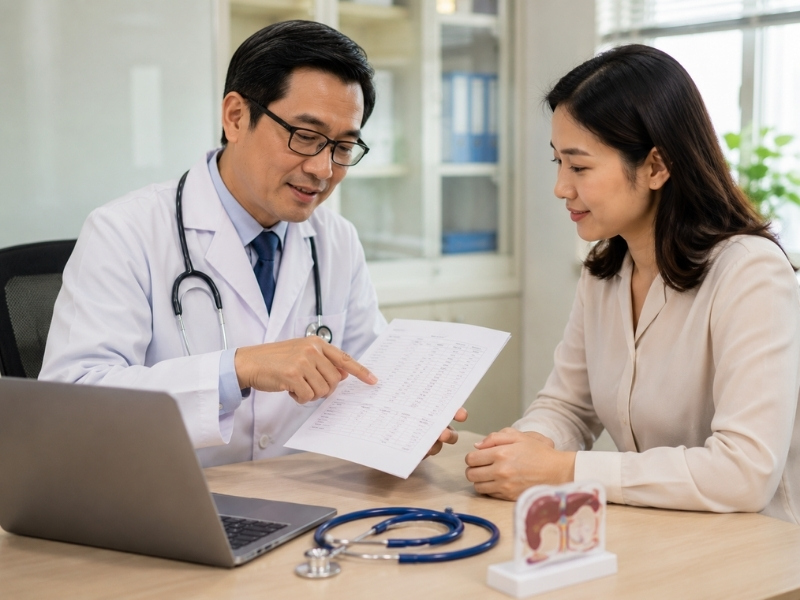Bác sĩ phân tích chi tiết ý nghĩa các chỉ số tăng nhẹ để giải tỏa lo lắng cho bệnh nhân