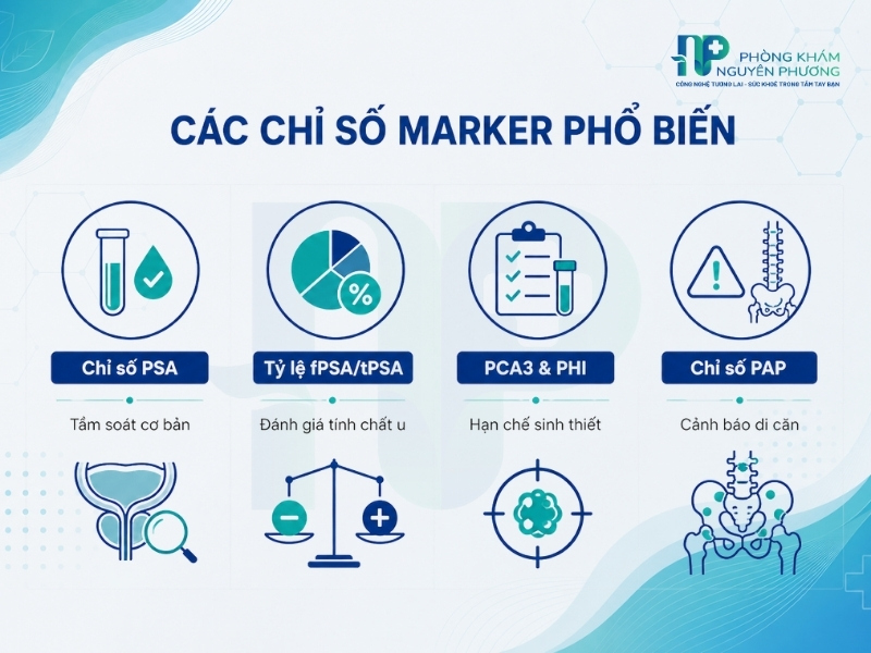 Bản chất và ý nghĩa lâm sàng của các chỉ số PSA, fPSA/tPSA, PCA3, PHI và PAP