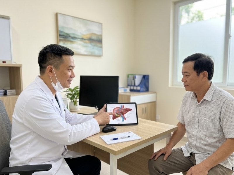 Bác sĩ giải thích các yếu tố nguy cơ ảnh hưởng đến sức khỏe gan mật