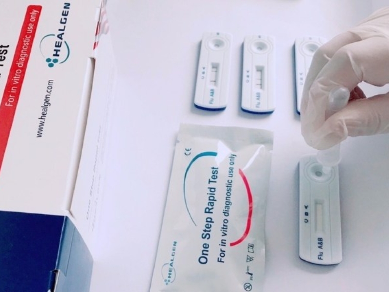 Test cúm A bằng bộ test nhanh tiện lợi nhưng độ chính xác hạn chế