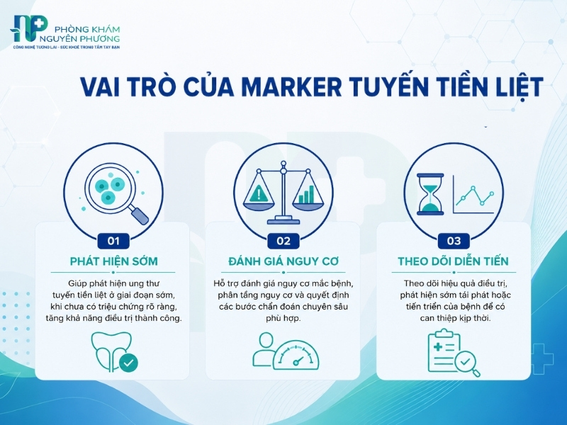 Các vai trò quan trọng của chỉ số dấu ấn sinh học trong tầm soát và theo dõi sức khỏe nam khoa