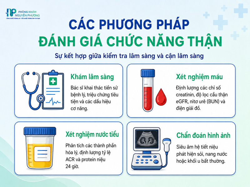 Các phương pháp kiểm tra sức khỏe hệ tiết niệu
