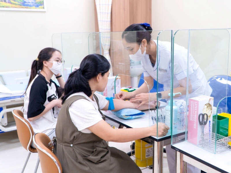 Quá trình lấy mẫu cần thực hiện đúng quy trình và hướng dẫn y tế