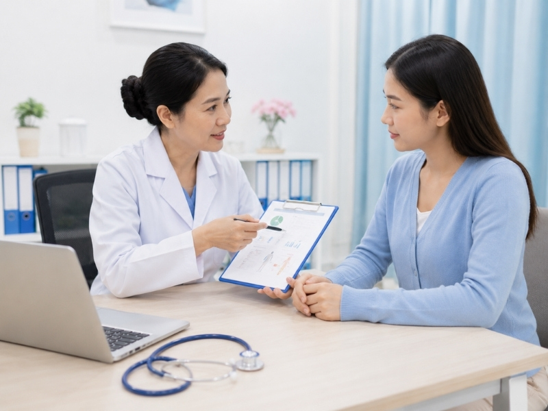 Đánh giá yếu tố nguy cơ dựa trên độ tuổi, lối sống và tiền sử gia đình